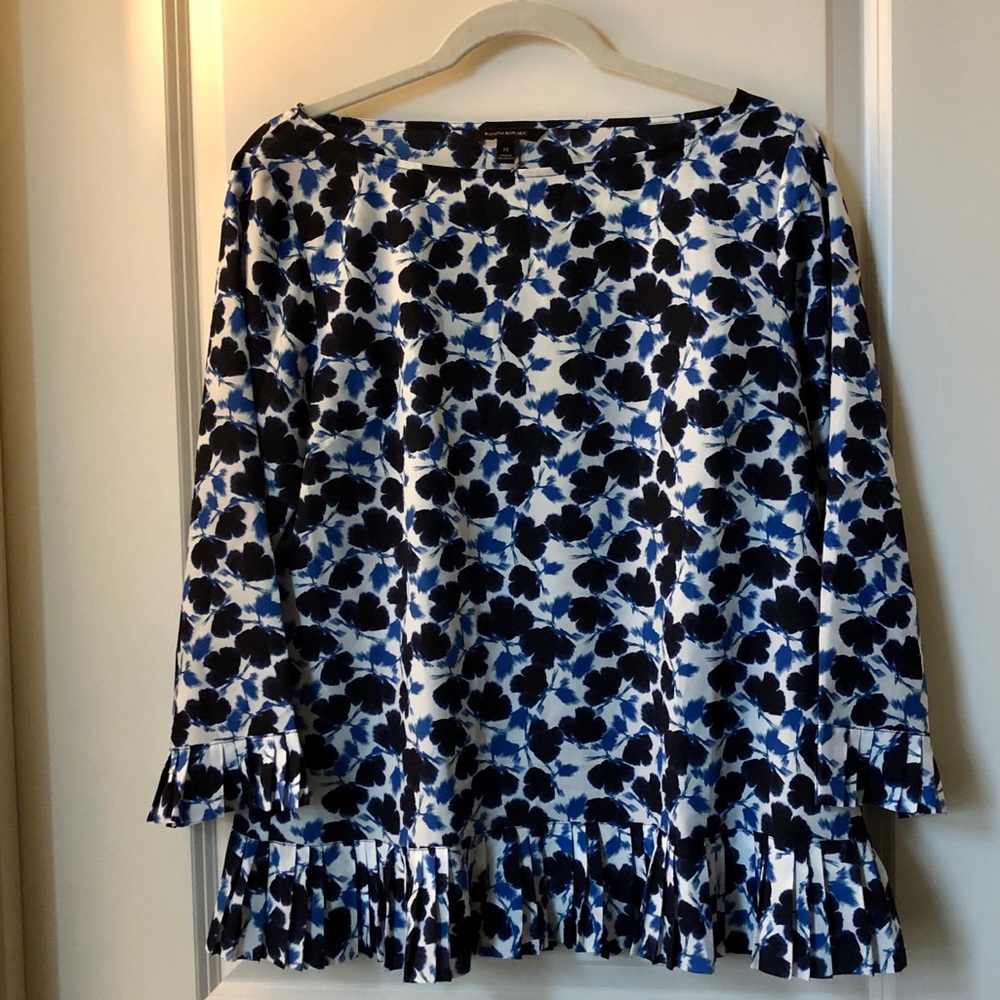 Banana Republic Floral Blouse Sz. M